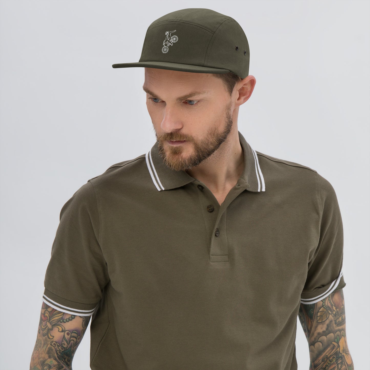 Buckin' Bike Five Panel Hat