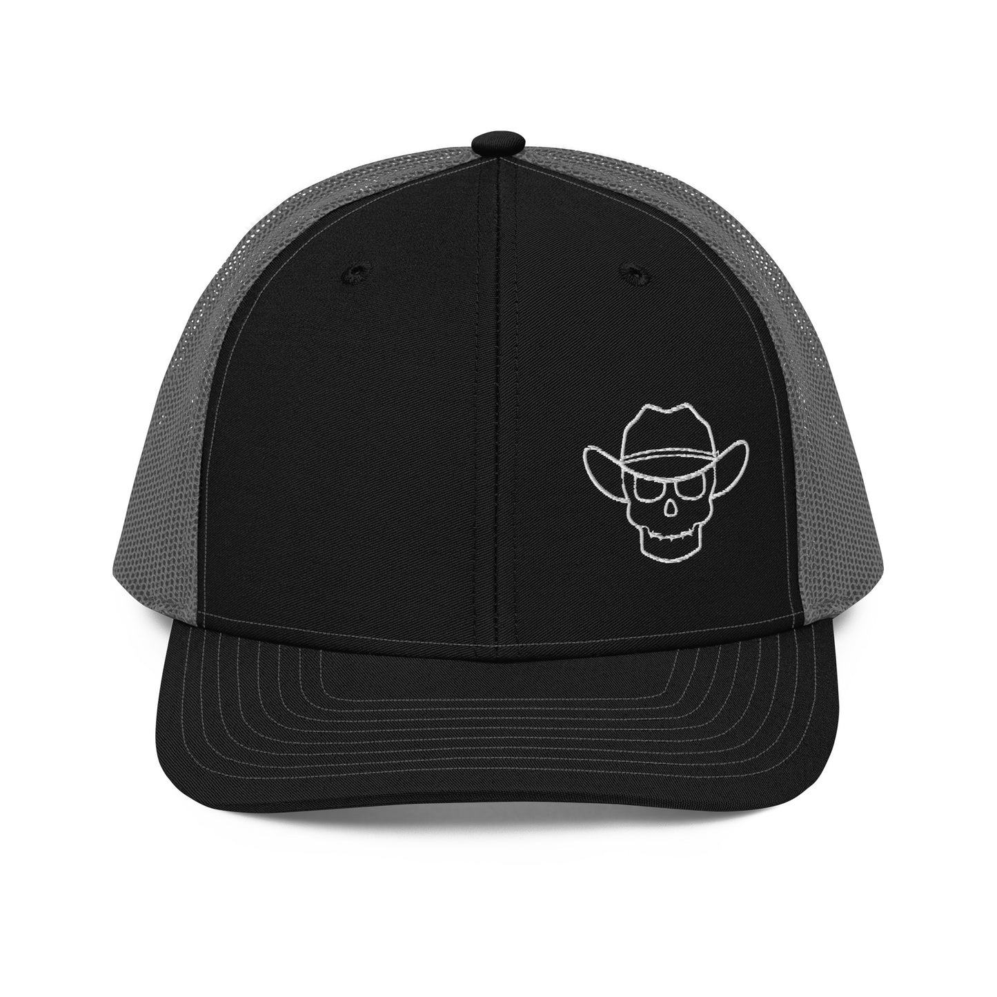 Western Skull Snapback Hat
