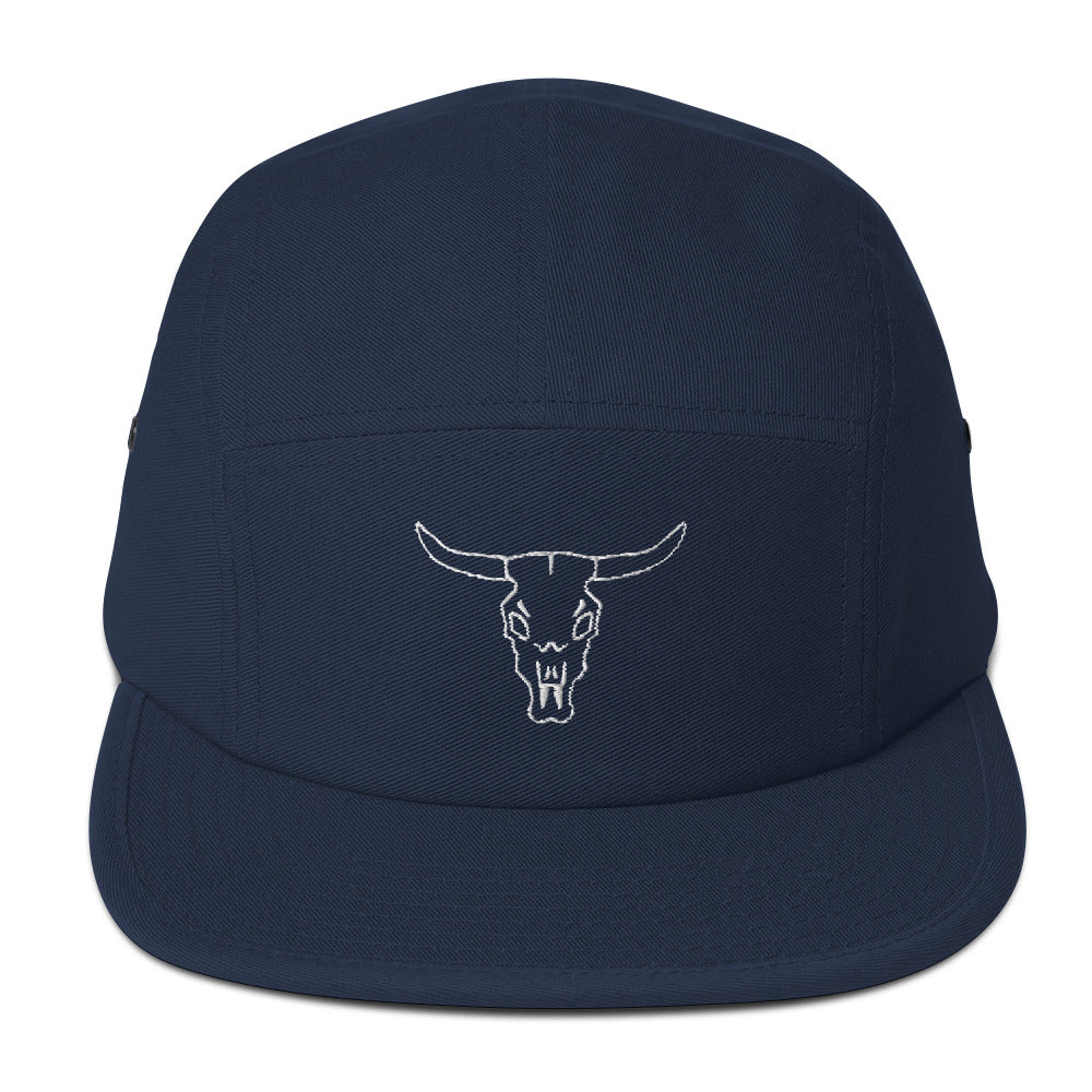 Bull Skull Five Panel Hat